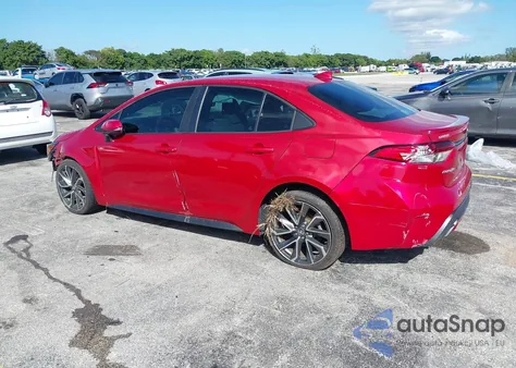 2021 Toyota Corolla Xse/Xse Apex Edition z USA, uszkodzony, nr VIN 5YFT4MCE9MP077834